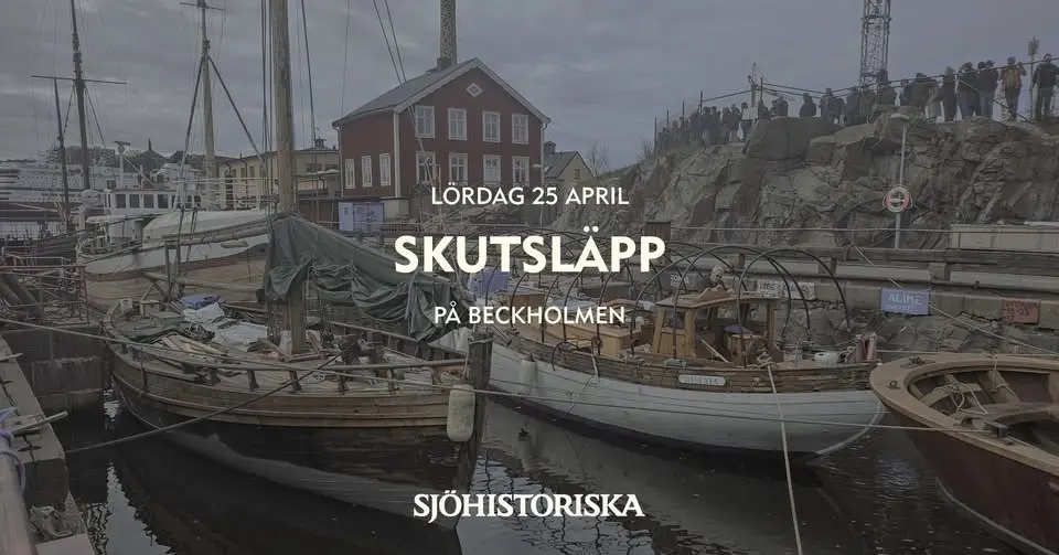 Skutsläpp på Beckholmen