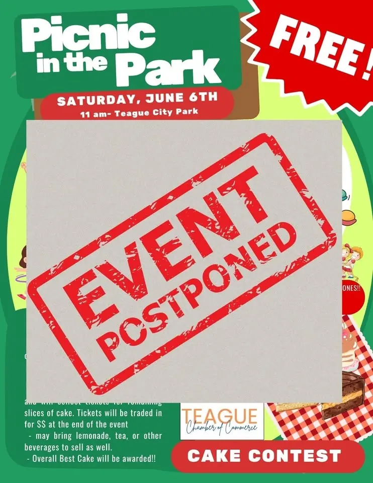 **RESCHEDULED** Picnic in the Park Aug 1st