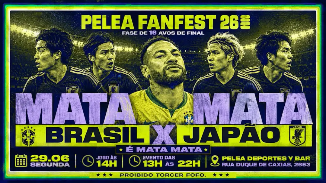 Pelea Fanfest 2026 - Brasil X Japão