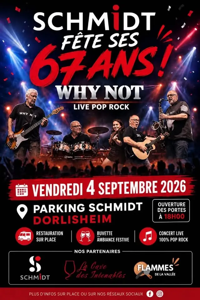 Concert Plein Air Cuisine Schmidt Dorlisheim