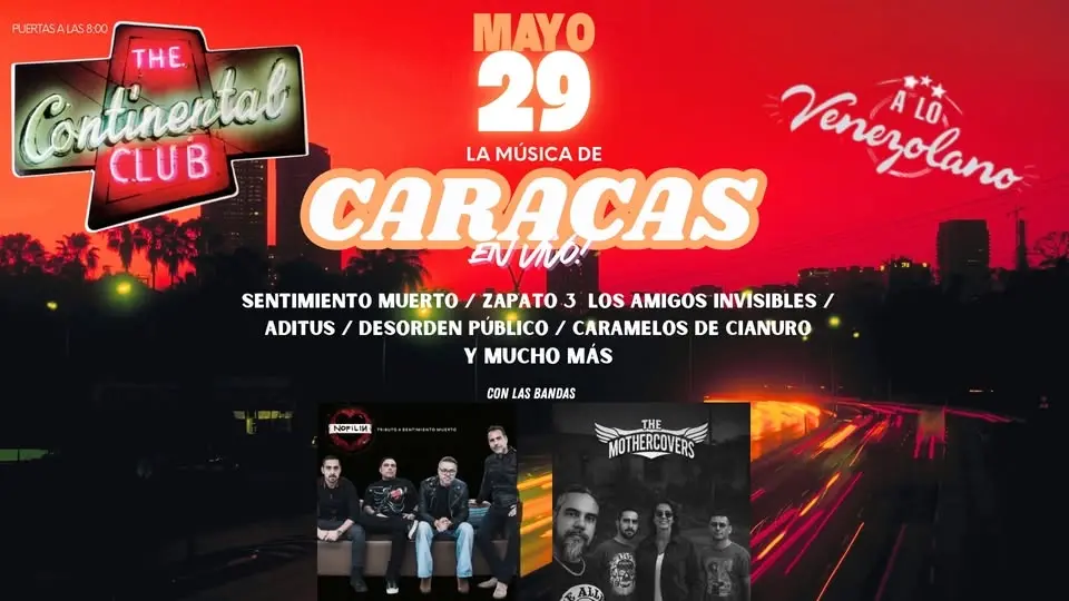 Noche de Rock en Español (a lo Venezolano) - Continental Club