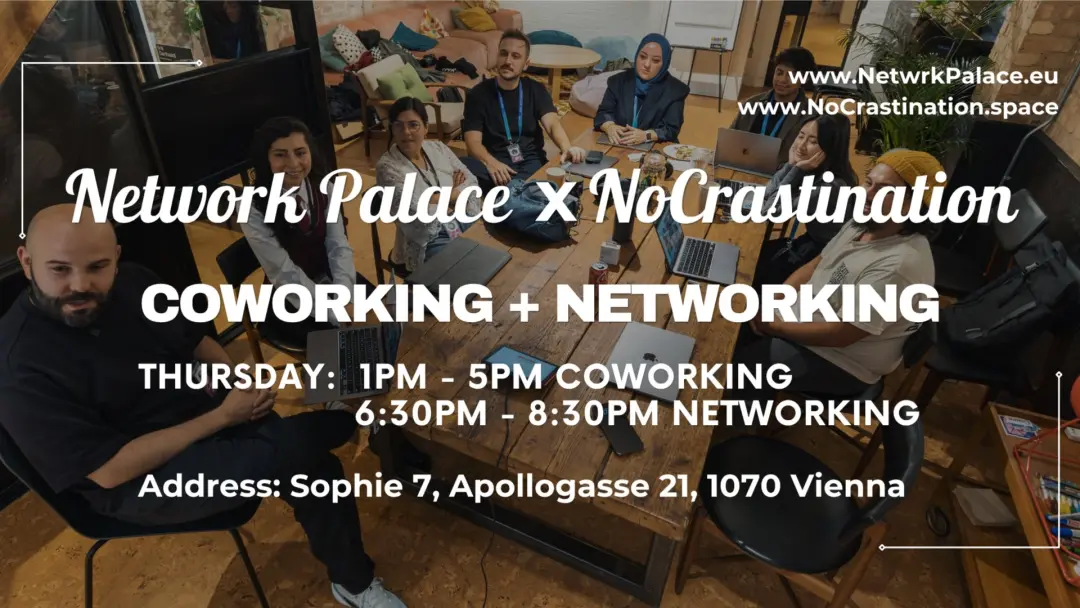 Execution + Networking: NoCrastination x Network Palace