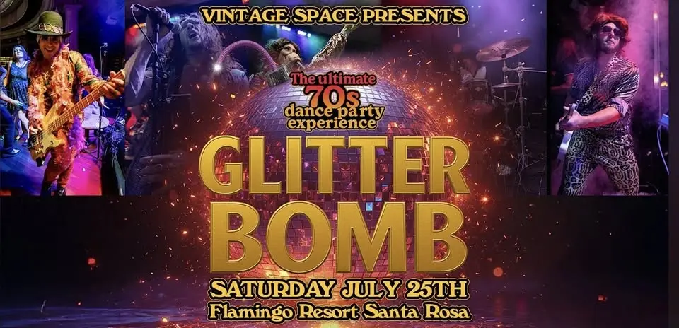 Glitter Bomb: The ultimate 70s dance party experience