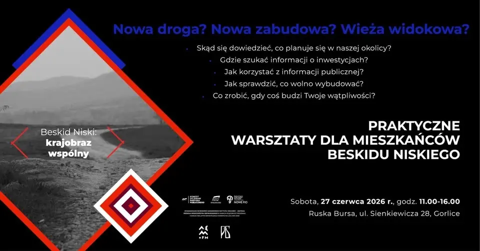 Praktyczne warsztaty dla mieszkańców Beskidu Niskiego
