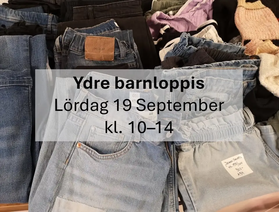 Ydre barnloppis hösten 2026