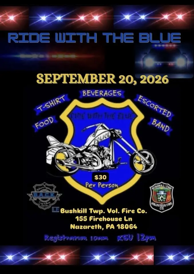 RIDE WITH THE BLUE 