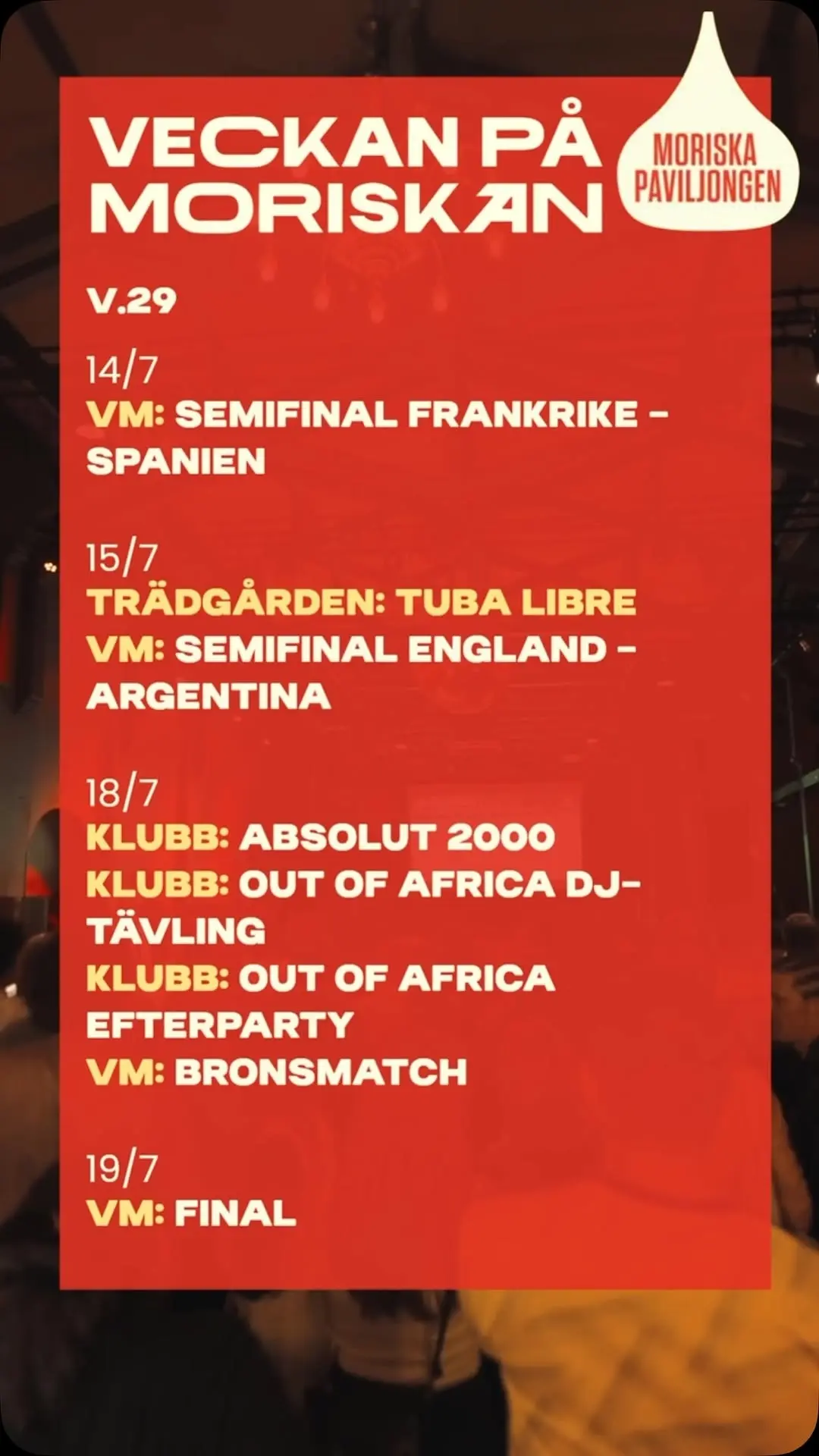 Klubb: Out of Africa DJ-tävling