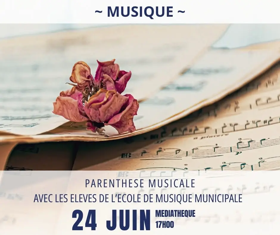 Parenthèse musicale avec les élèves de l'école municipale de musique