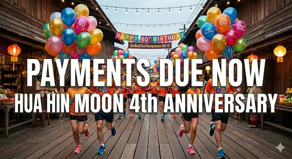 Hua Hin Full Moon 4th Anniversary weekend Hash Party