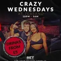 Crazy Wednesdays @ Zebrano Soho - Every Wednesday