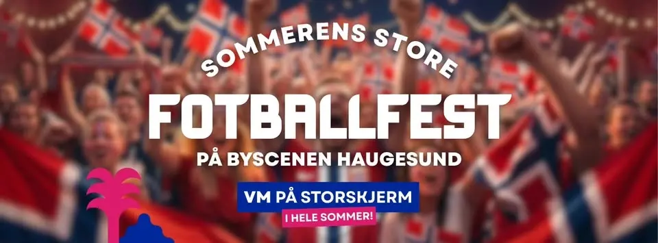 Fotballfest på Byscenen Haugesund