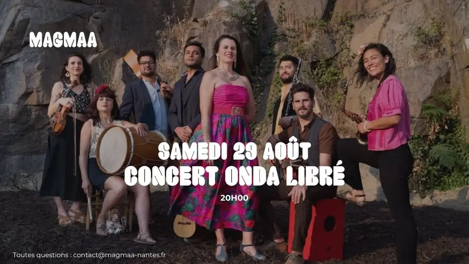 Onda libré en concert à Magmaa🔥🎶 