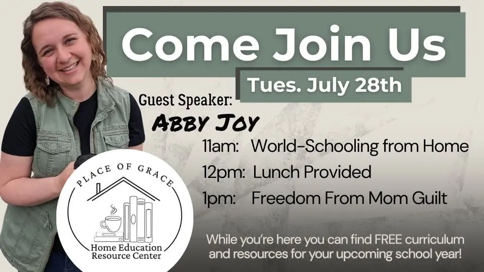 World-Schooling From Home & Freedom From Mom Guilt Workshop Day at Place of Grace