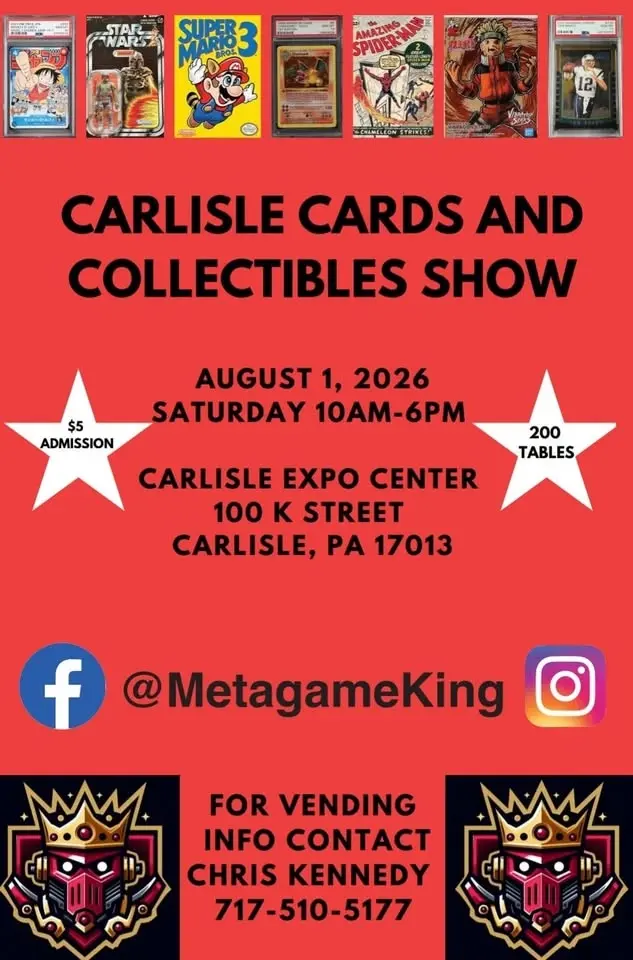 Carlisle Cards and Collectibles Show