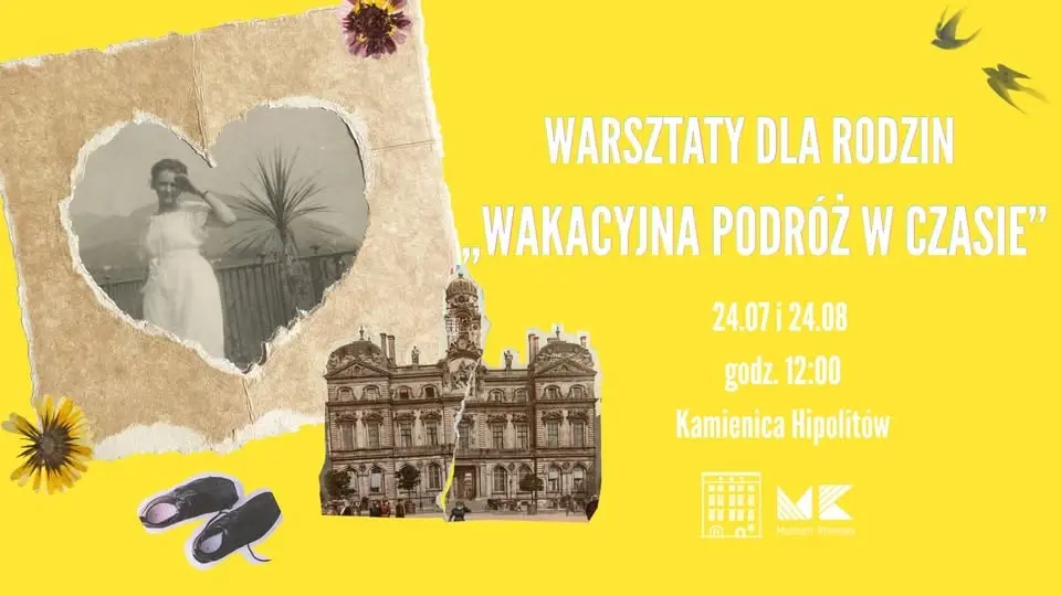 ,,Wakacyjna podróż w czasie'' warsztaty w ramach akcji Lato w mieście