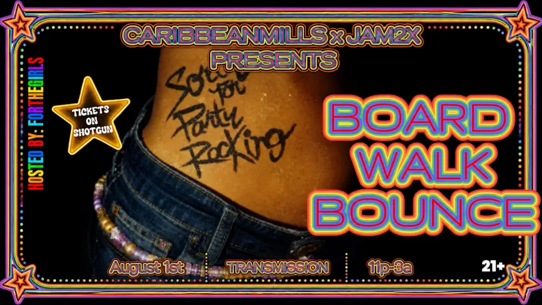 Boardwalk Bounce Pres By Caribbeanmills X Jam2x
