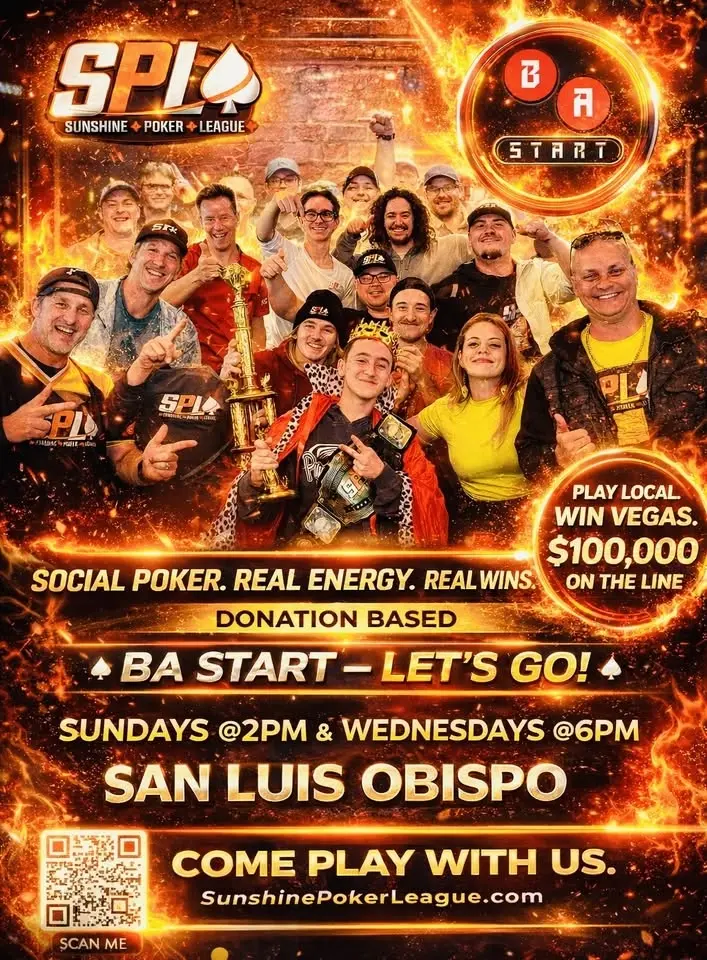 Sunday Funday Social Bar Poker Day at BA Start