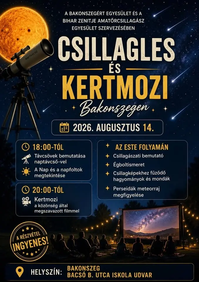 Csillagles és Kertmozi