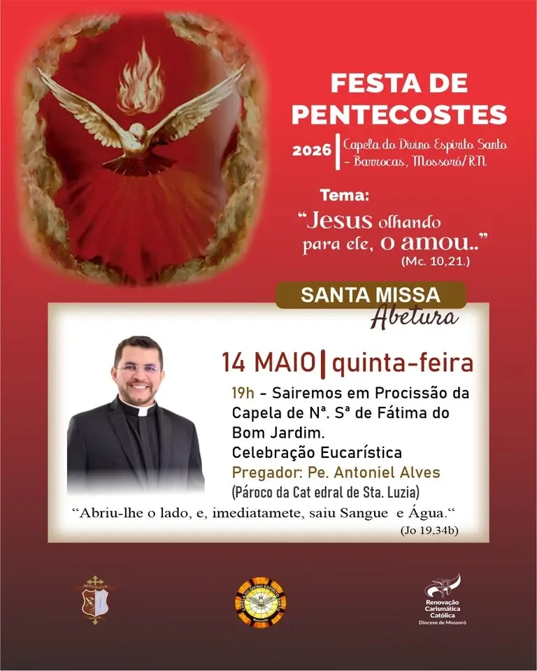 Festa de Pentecostes 2026