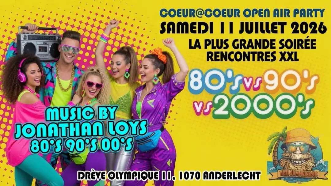 Open Air Party By Coeur A Coeur | Le Yéti Summer Bar