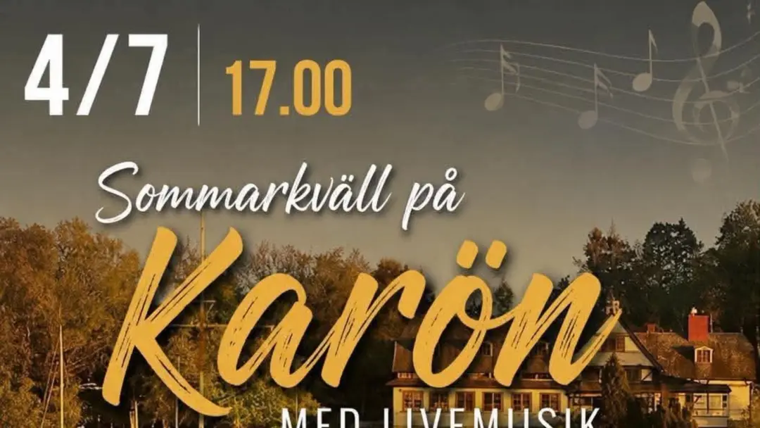 Sommarkväll på karön Ink Mat