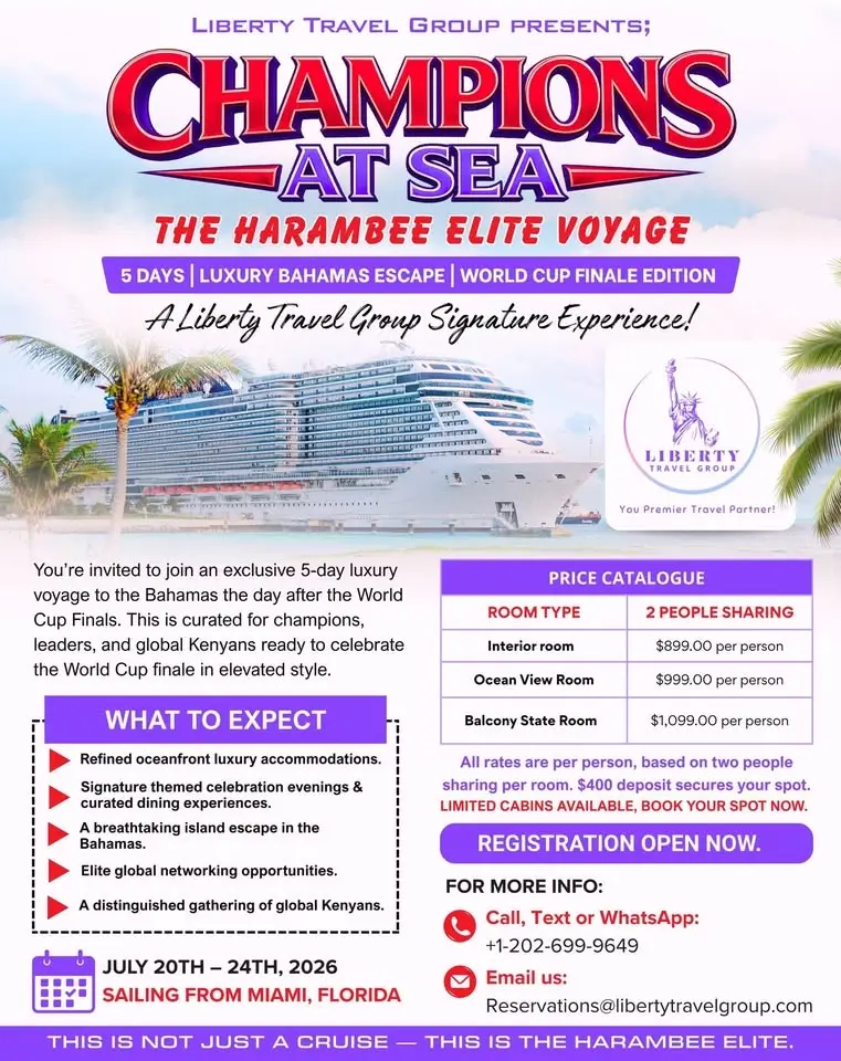 Champions at Sea - The Harambee Elite Voyage