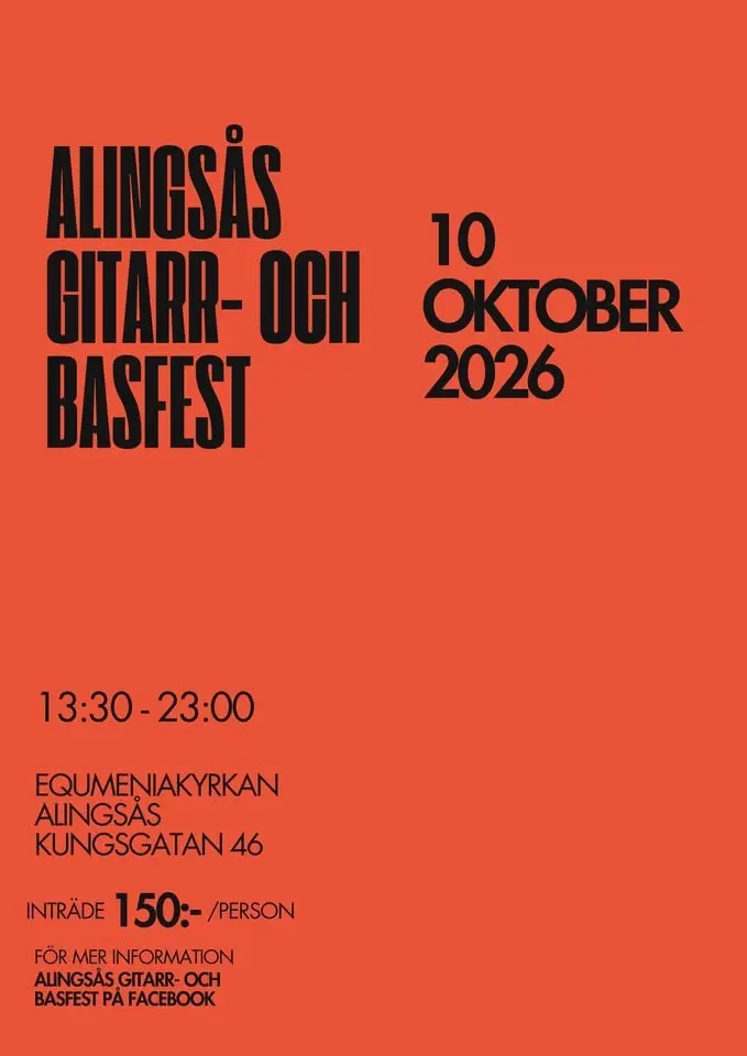 Alingsås Gitarr- och Basfest