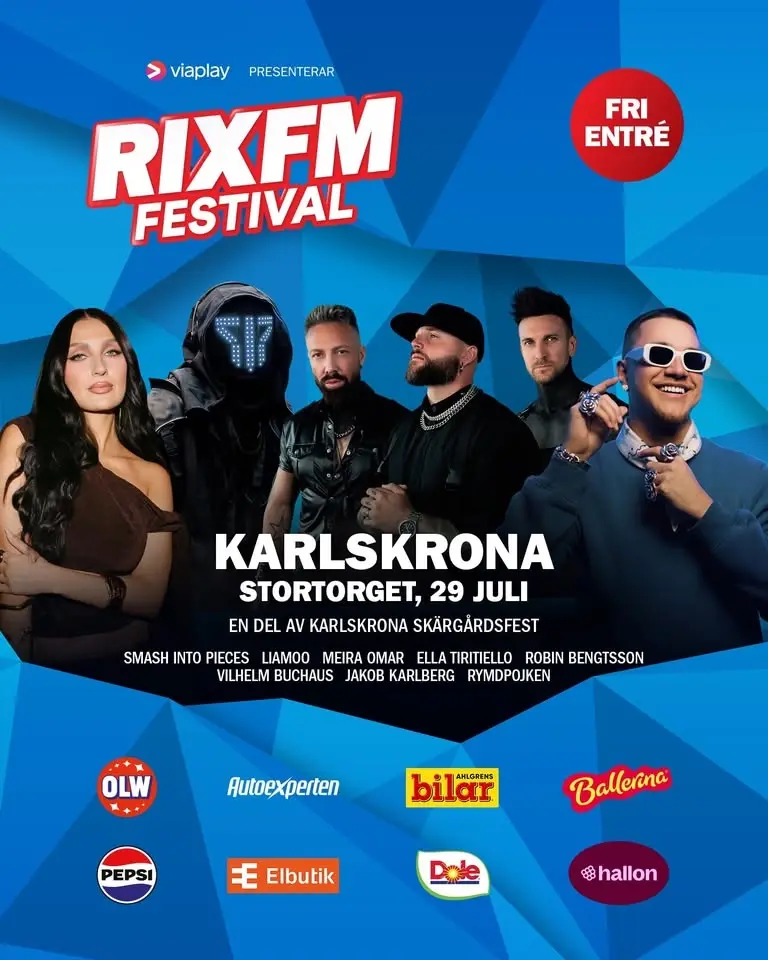 RIX FM Festival Karlskrona 2026