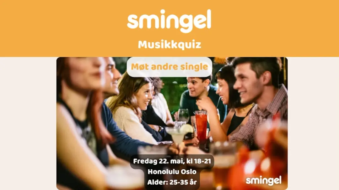 Smingel Musikkquiz (25-35 år)