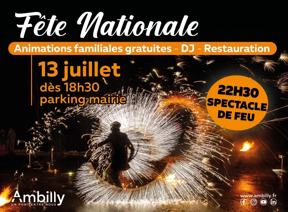 Fête nationale à Ambilly
