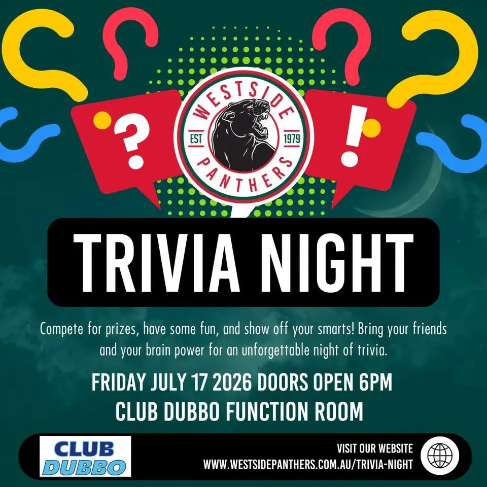 Westside Panthers Trivia Night 2026