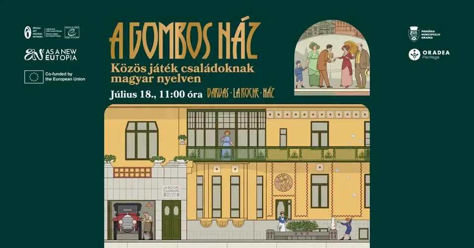 A gombos ház - családi társasjáték magyar nyelven 🎲✨ Casa cu nasturi" - atelier în limba maghiară