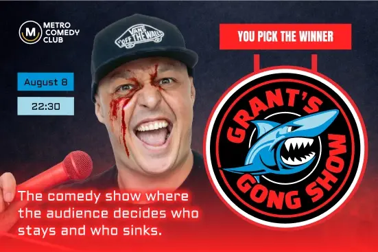 Comedy Gong Show - 8th August