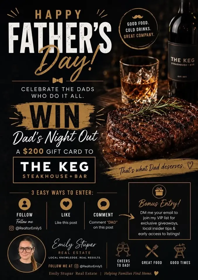 Father’s Day Giveaway Draw