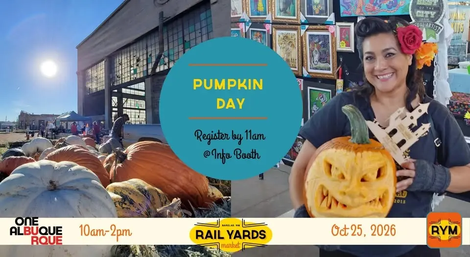 Pumpkin Contest at the Rail Yards Market