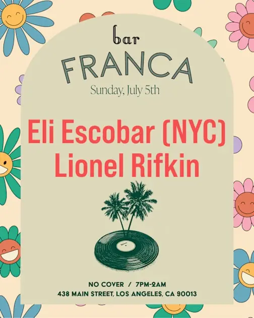 Surprise Sunday Party With Eli Escobar