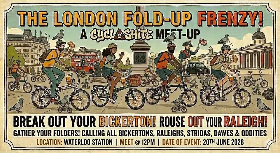 Cycloshite London Folding FRENZY