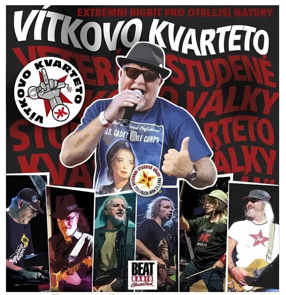 Nový termín 11.9.2026/////  Vítkovo Kvarteto a Doctor P.P.