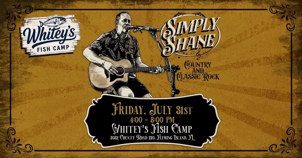Simply Shane at Whitey's Tiki Stage