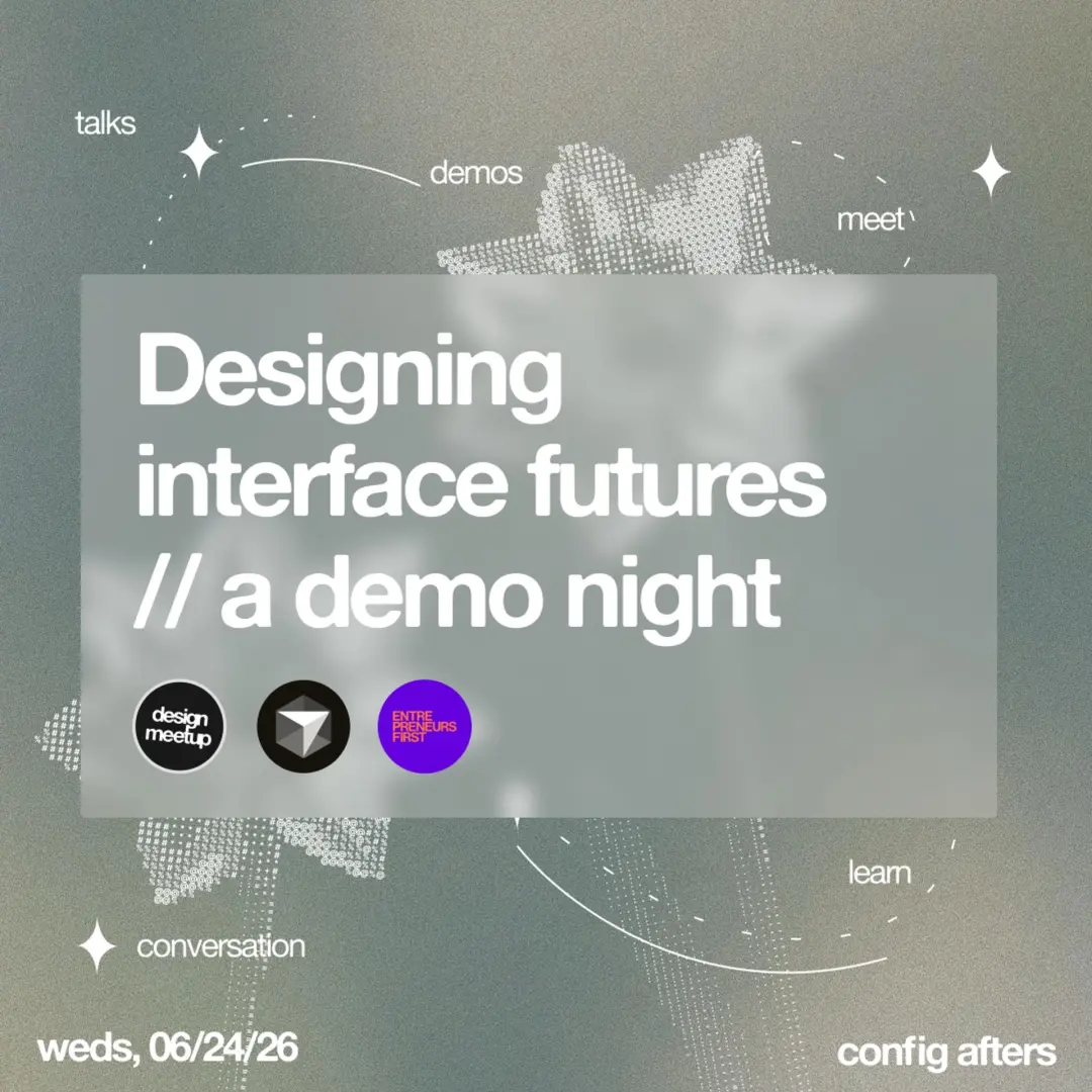 Design Meetup x Cursor x Entrepreneurs First demo night
