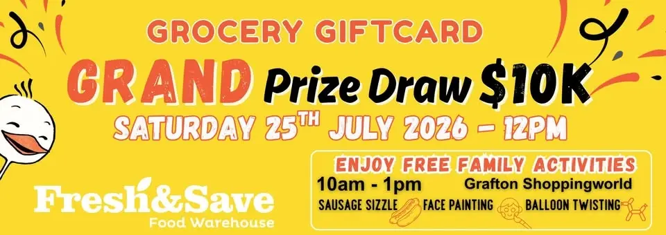 🎉 Grand Prize Draw – Win a $10K Grocery Gift Card! 🎉