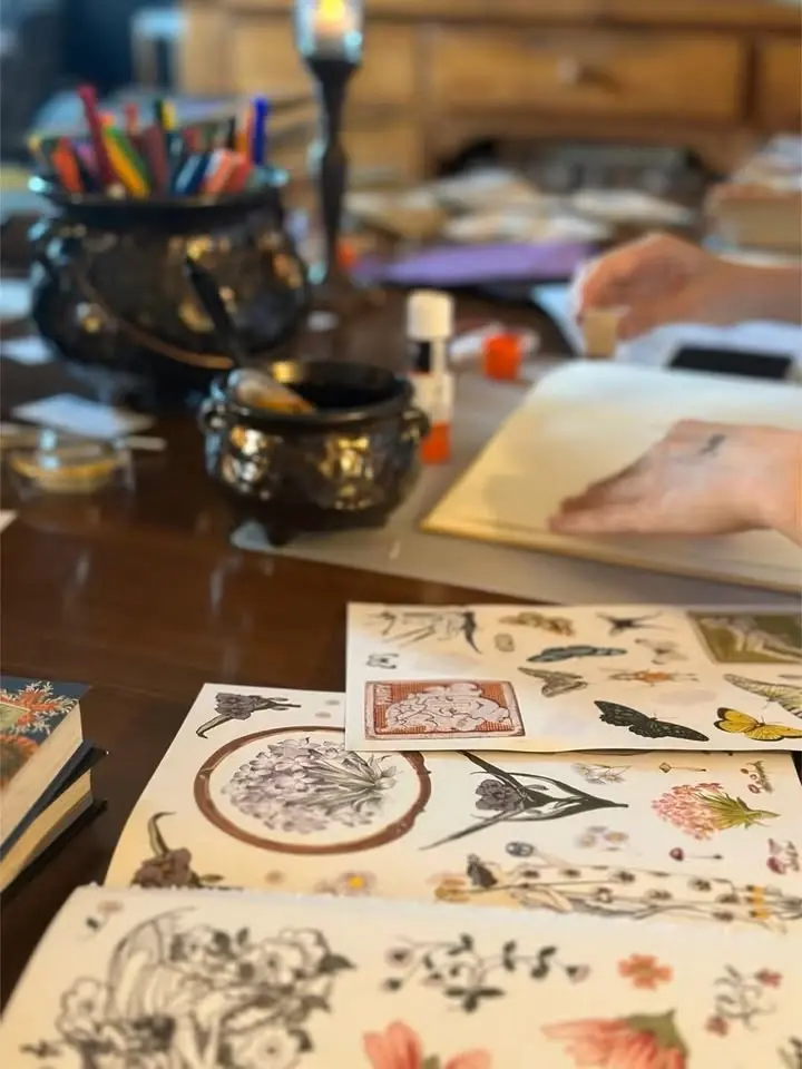 Full Moon Junk Journaling - July