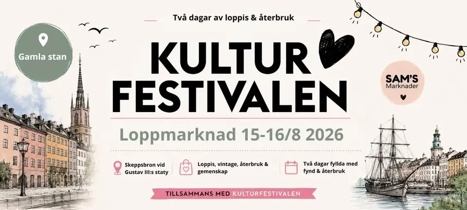 Kulturfestivalen – Loppmarknad