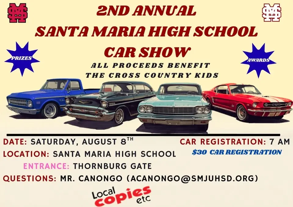 2nd Annual Santa Maria High School Car Show