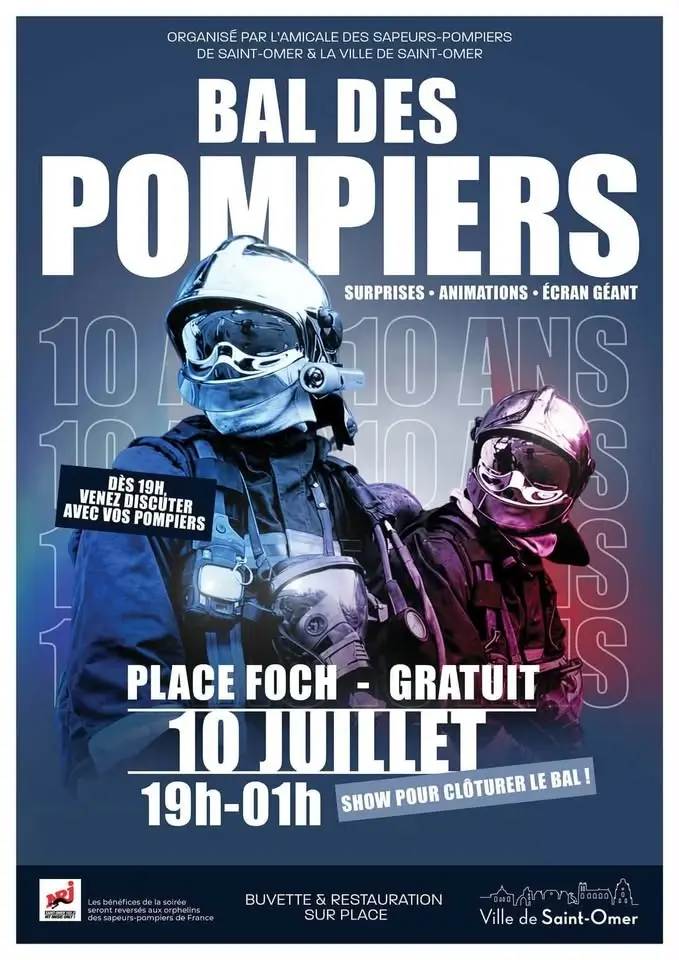 Bal des Sapeurs-Pompiers de Saint-Omer