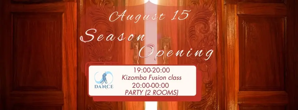 Season Opening event - Kizomba and Urbankiz party (2 rooms)