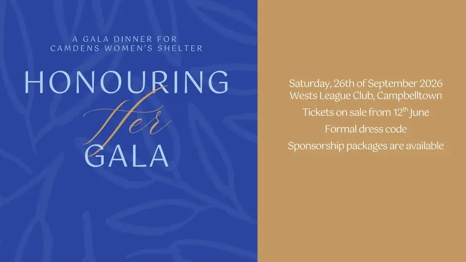 Honouring Her Gala 2026 - Camden Women's Shelter