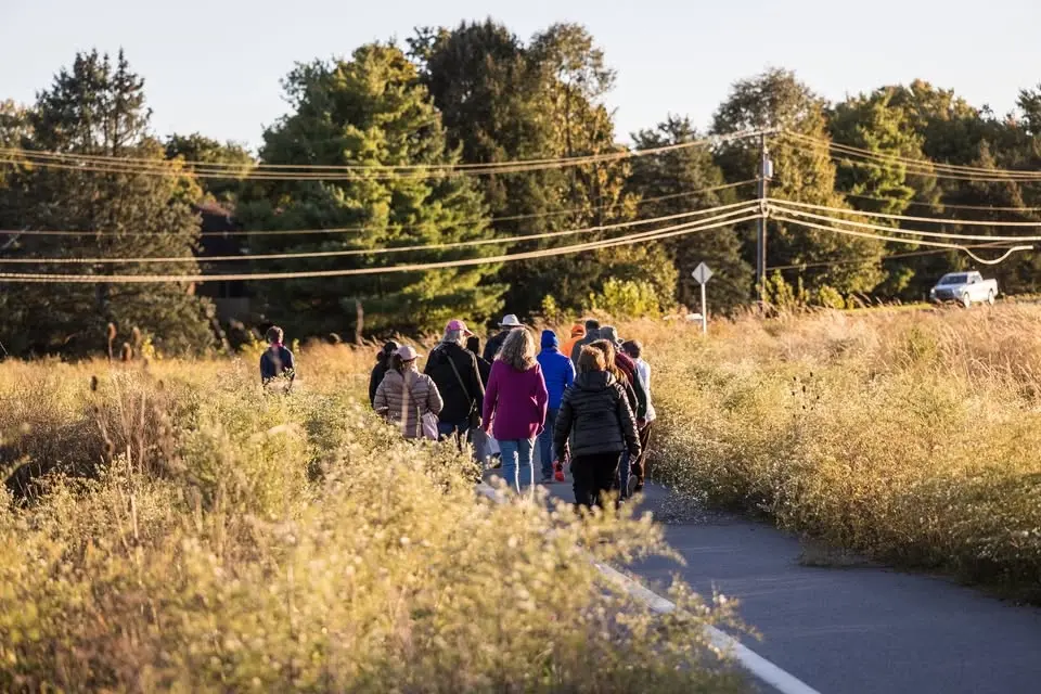 Walnut Street Extension Trail Walk at Greenfield