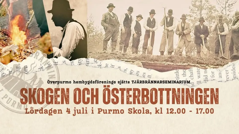 Tjärbrännarseminarium Skogen och Österbottningen