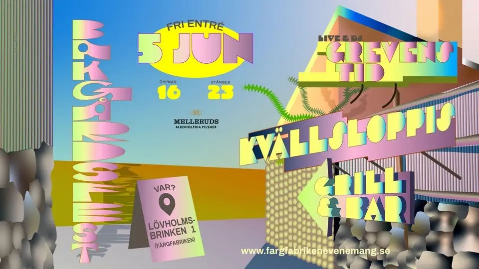 BAKGÅRDSFEST & KVÄLLSLOPPIS ⎮ Grevens Tid live